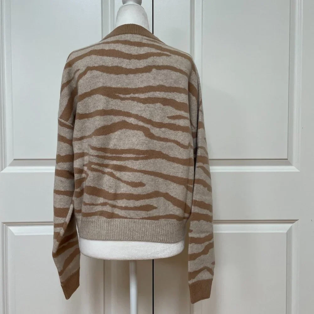 Tiger Stripes Cashmere Sweater from Naadam - Picture 7 of 9